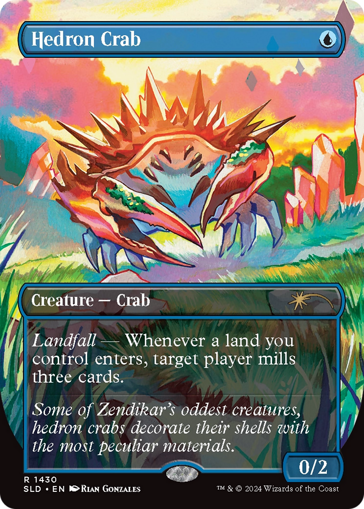 Hedron Crab (Rainbow Foil) [Secret Lair Drop Series] | I Want That Stuff Brandon