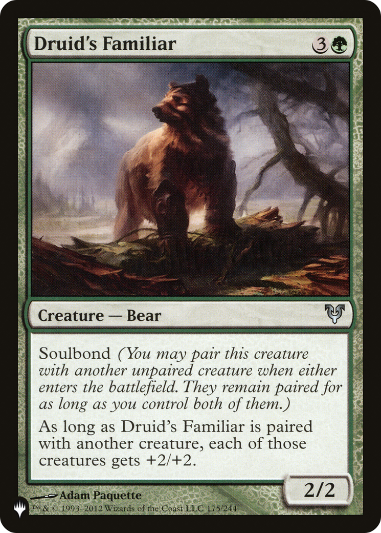 Druid's Familiar [The List Reprints] | I Want That Stuff Brandon