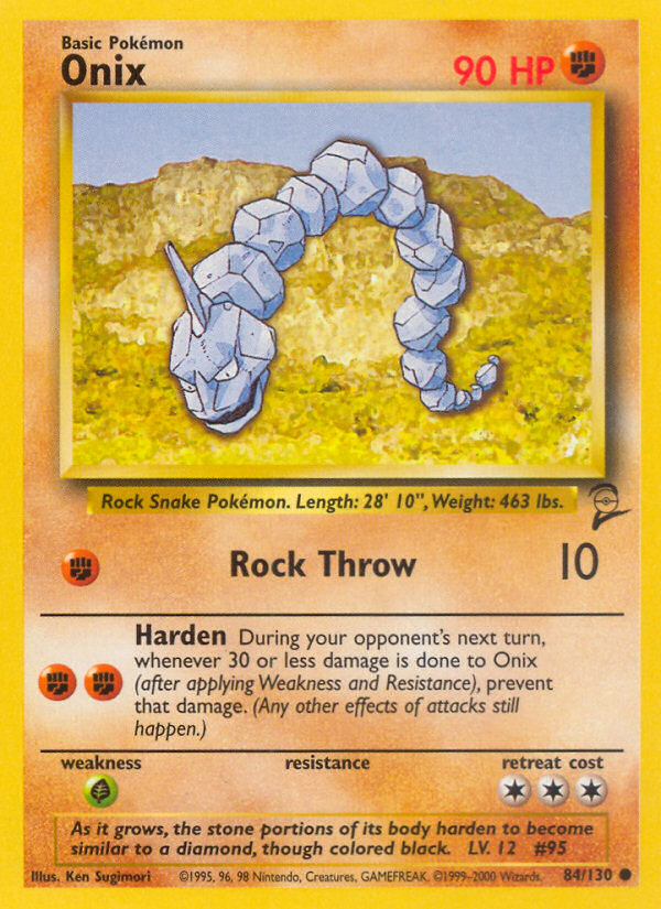 Onix (84/130) [Base Set 2] | I Want That Stuff Brandon