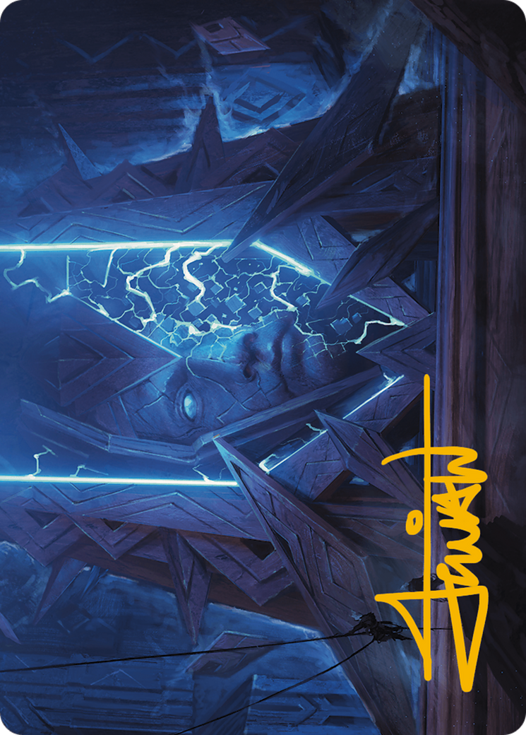 Stone Idol Generator Art Card (Gold-Stamped Signature) [Modern Horizons 3 Art Series] | I Want That Stuff Brandon