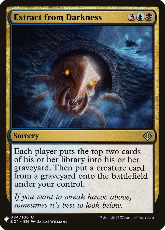 Extract from Darkness [Mystery Booster] | I Want That Stuff Brandon