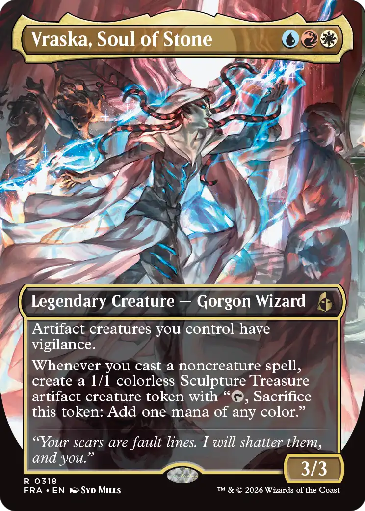 Vraska, Soul of Stone (Borderless) [Reality Fracture] | I Want That Stuff Brandon