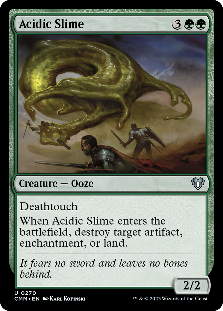 Acidic Slime [Commander Masters] | I Want That Stuff Brandon