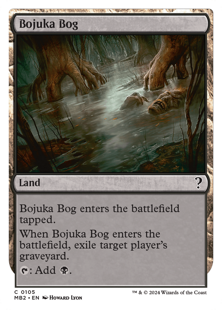 Bojuka Bog (White Border) [Mystery Booster 2] | I Want That Stuff Brandon