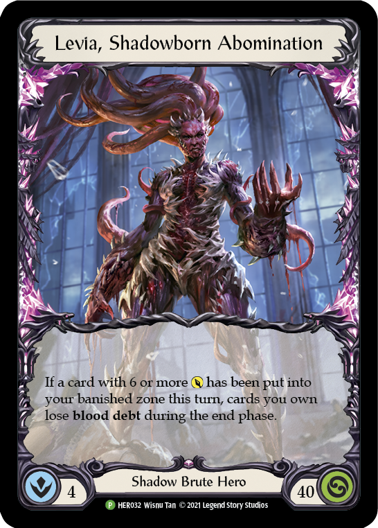 Levia, Shadowborn Abomination [HER032] (Promo)  Cold Foil | I Want That Stuff Brandon