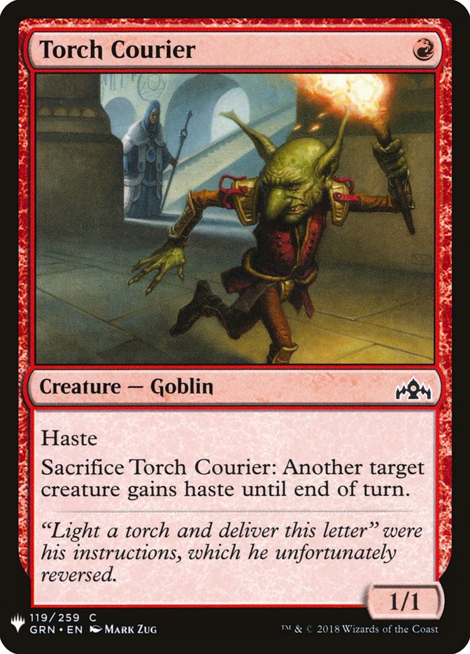 Torch Courier [Mystery Booster] | I Want That Stuff Brandon