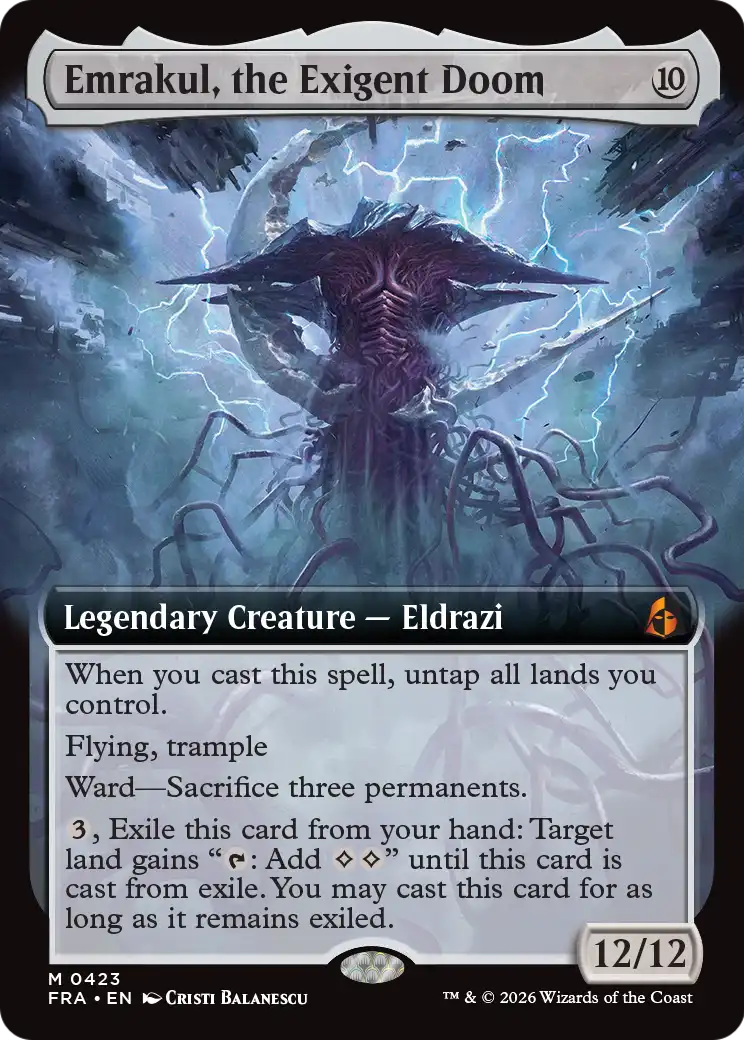 Emrakul, the Exigent Doom (Extended Art) [Reality Fracture] | I Want That Stuff Brandon