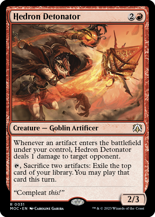 Hedron Detonator [March of the Machine Commander] | I Want That Stuff Brandon