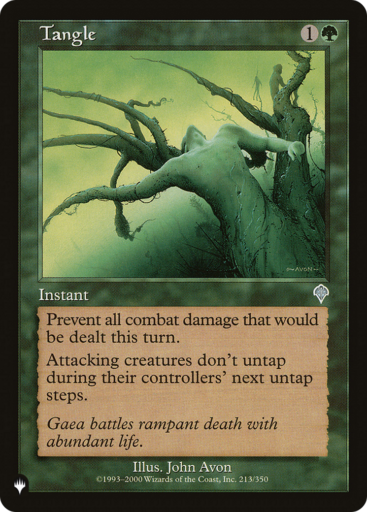 Tangle [The List Reprints] | I Want That Stuff Brandon