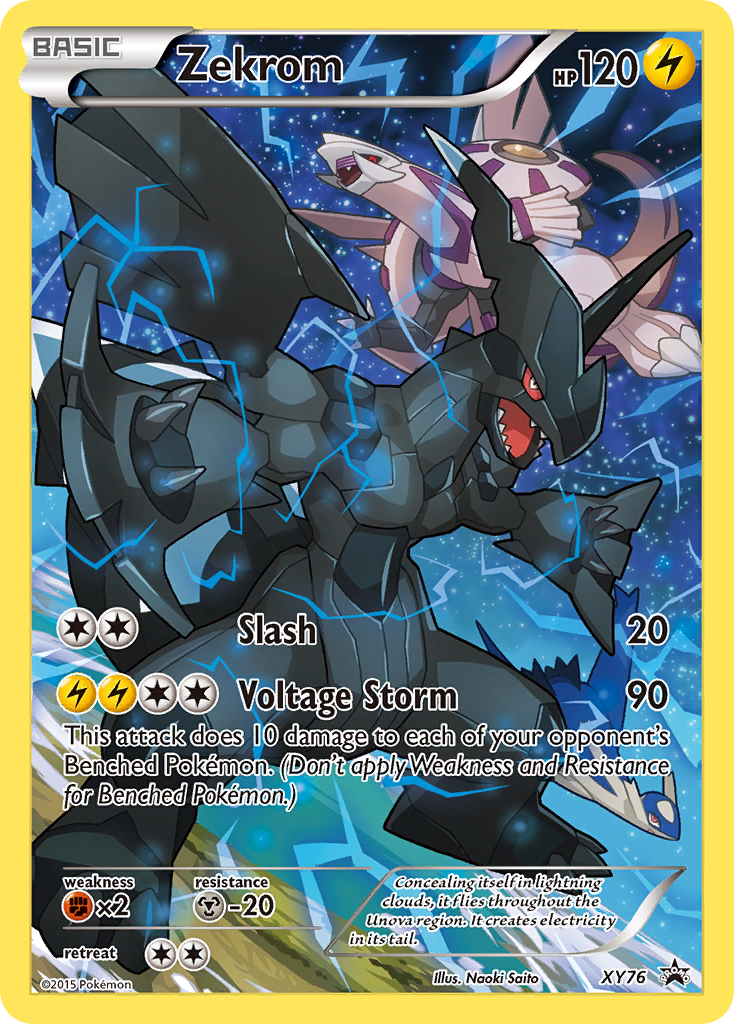 Zekrom (XY76) [XY: Black Star Promos] | I Want That Stuff Brandon