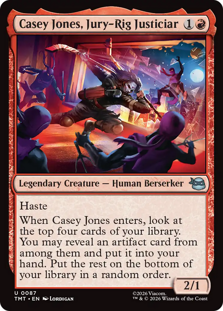 Casey Jones, Jury-Rig Justiciar [Teenage Mutant Ninja Turtles] | I Want That Stuff Brandon