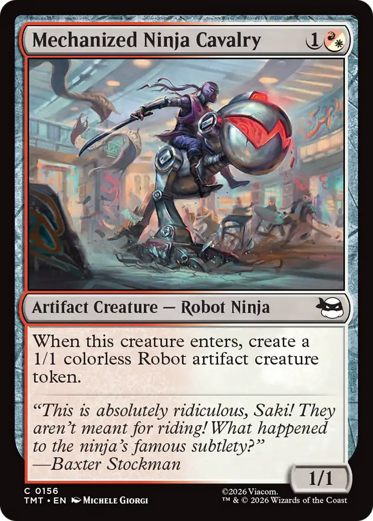 Mechanized Ninja Cavalry [Teenage Mutant Ninja Turtles] | I Want That Stuff Brandon