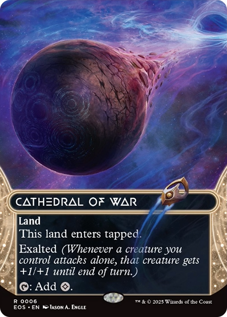 Cathedral of War (0006) (Borderless) [Edge of Eternities: Stellar Sights] | I Want That Stuff Brandon