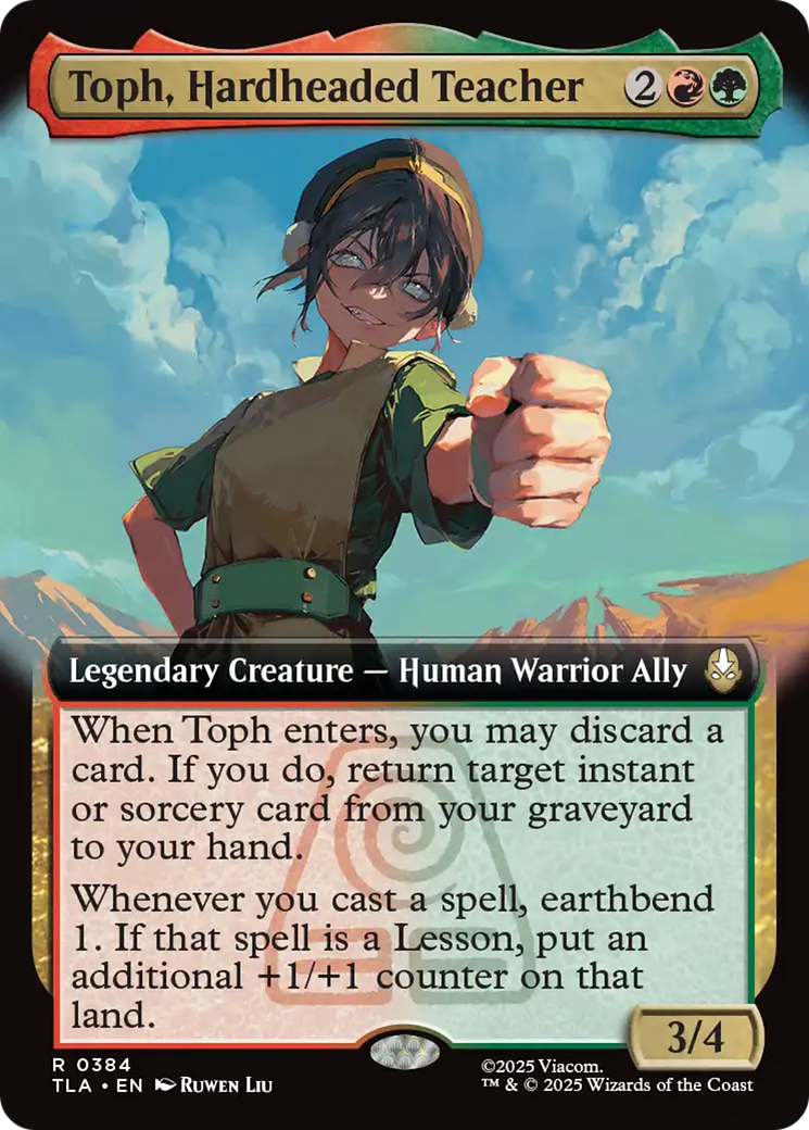 Toph, Hardheaded Teacher (Extended Art) [Avatar: The Last Airbender] | I Want That Stuff Brandon