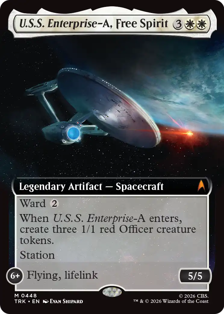 U.S.S. Enterprise-A, Free Spirit (Extended Art) [Star Trek] | I Want That Stuff Brandon