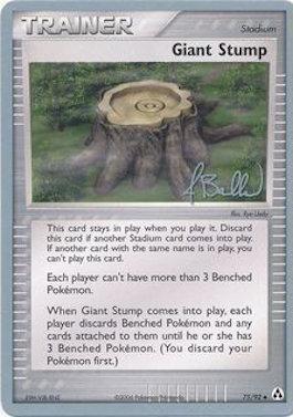 Giant Stump (75/92) (Eeveelutions - Jimmy Ballard) [World Championships 2006] | I Want That Stuff Brandon
