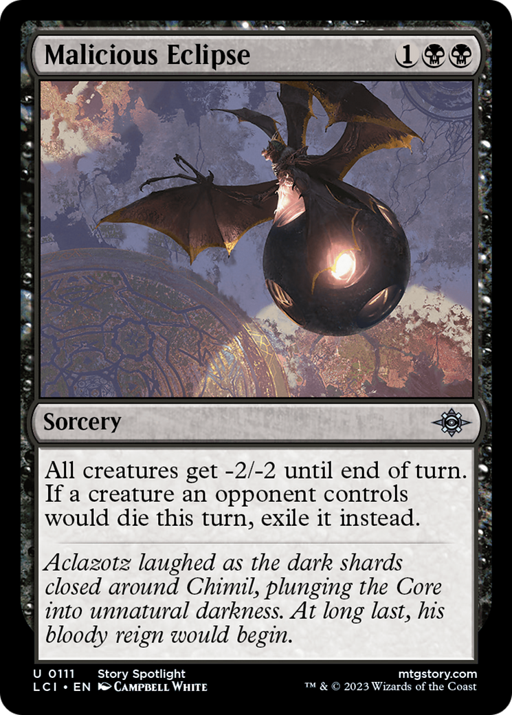 Malicious Eclipse [The Lost Caverns of Ixalan] | I Want That Stuff Brandon