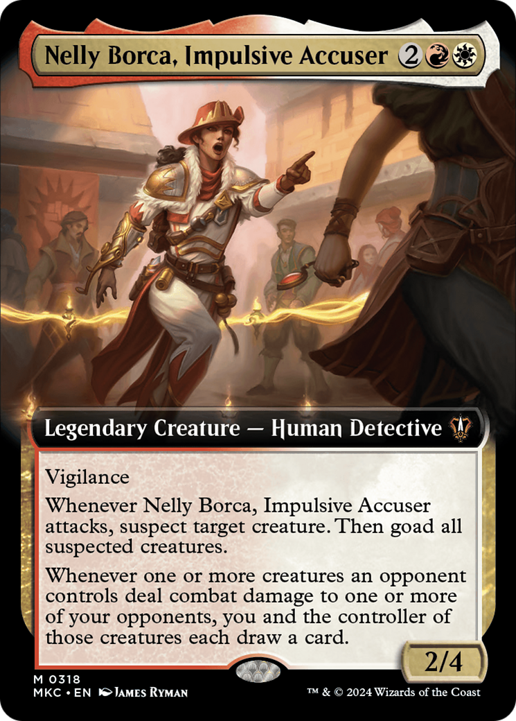 Nelly Borca, Impulsive Accuser (Extended Art) [Murders at Karlov Manor Commander] | I Want That Stuff Brandon