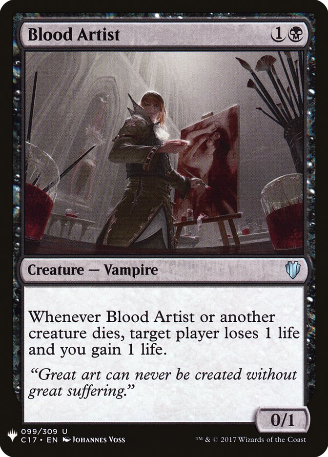 Blood Artist [Mystery Booster] | I Want That Stuff Brandon