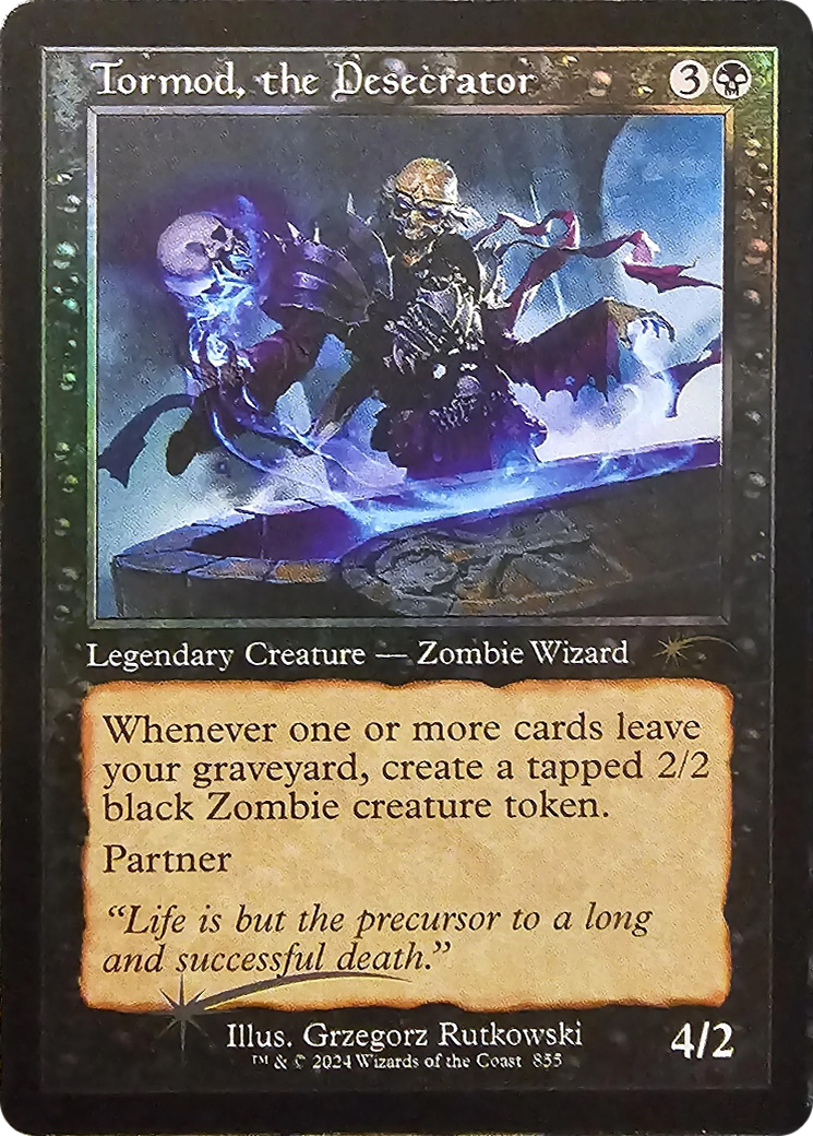 Tormod, the Desecrator (Retro Frame) [Secret Lair Drop Series] | I Want That Stuff Brandon