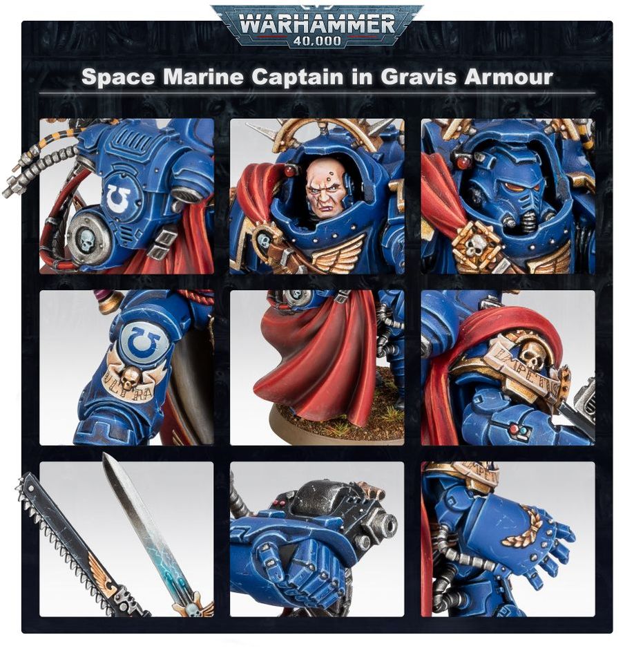 Space Marines Captain In Gravis Armour | I Want That Stuff Brandon