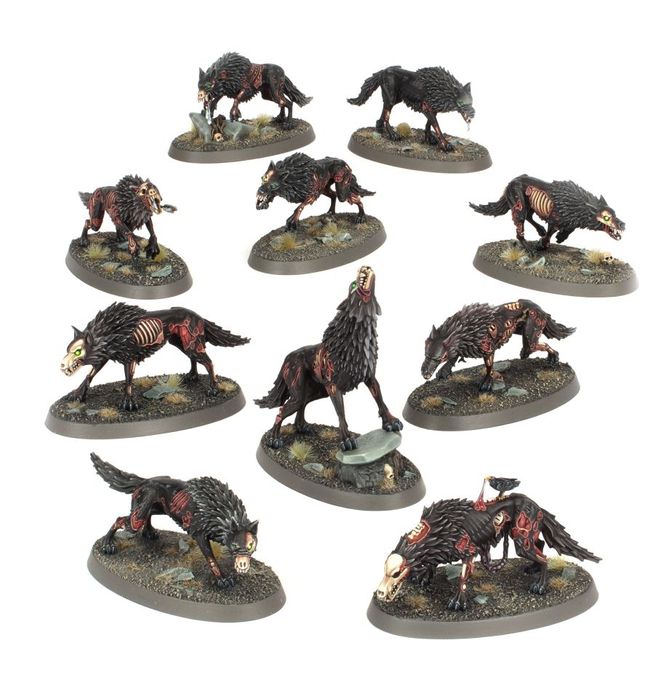 Soulblight Gravelords Dire Wolves | I Want That Stuff Brandon