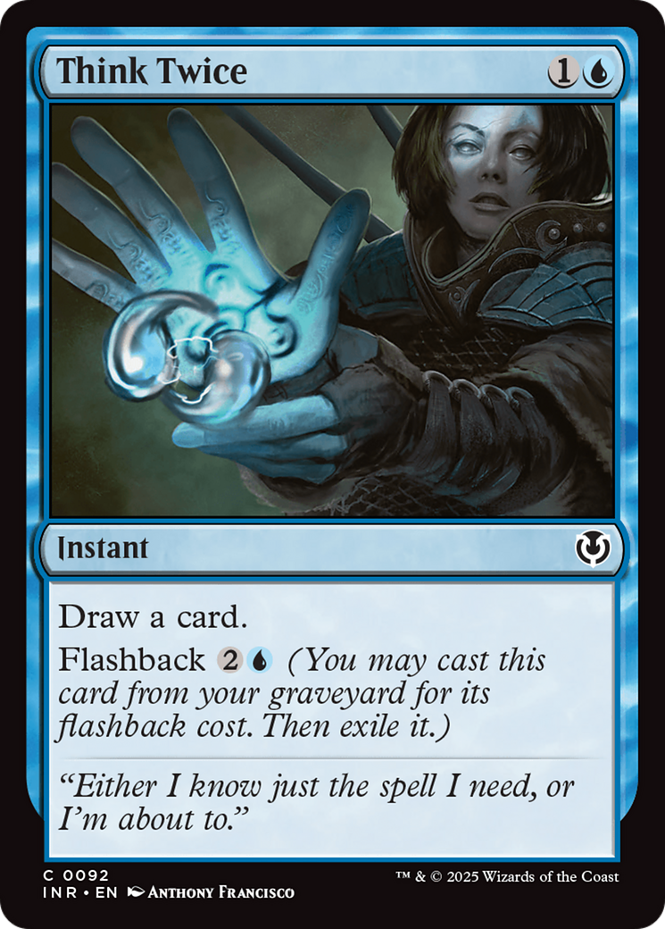 Think Twice [Innistrad Remastered] | I Want That Stuff Brandon