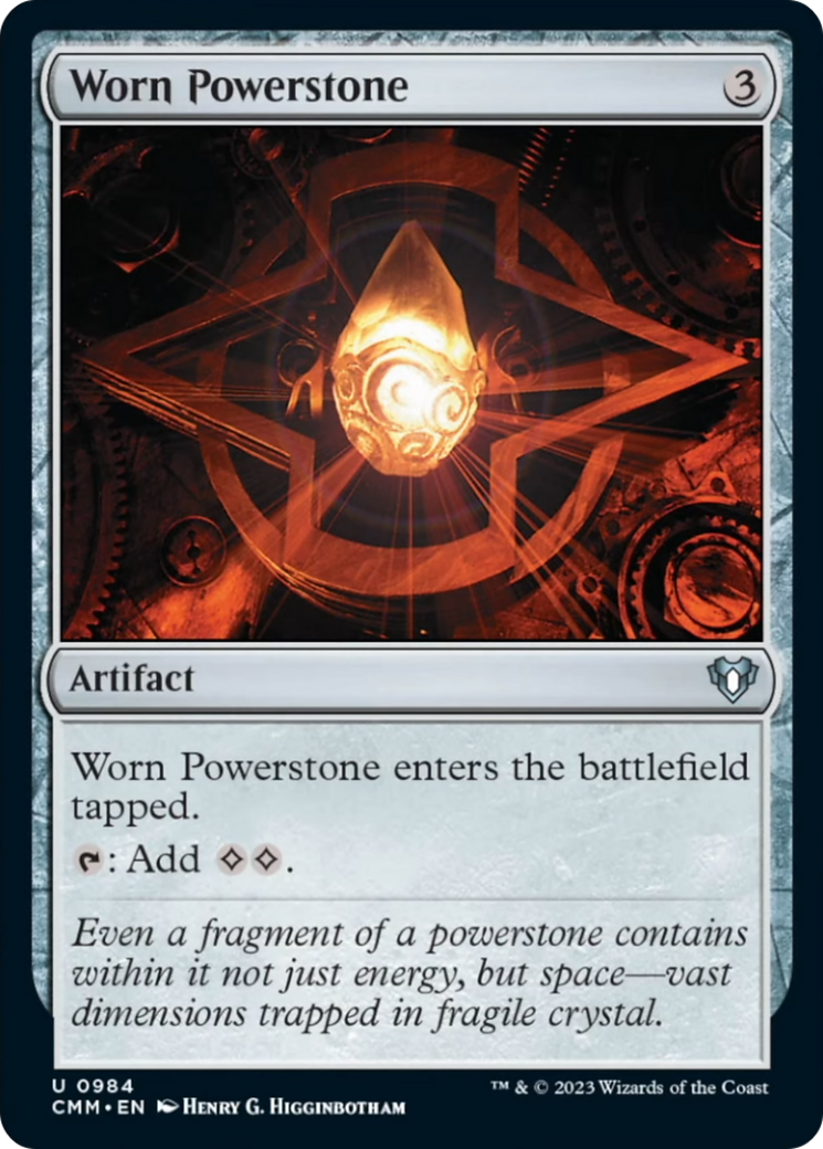 Worn Powerstone [Commander Masters] | I Want That Stuff Brandon