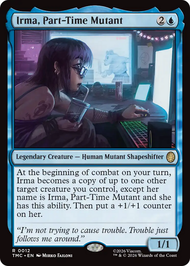 Irma, Part-Time Mutant [Teenage Mutant Ninja Turtles Commander] | I Want That Stuff Brandon