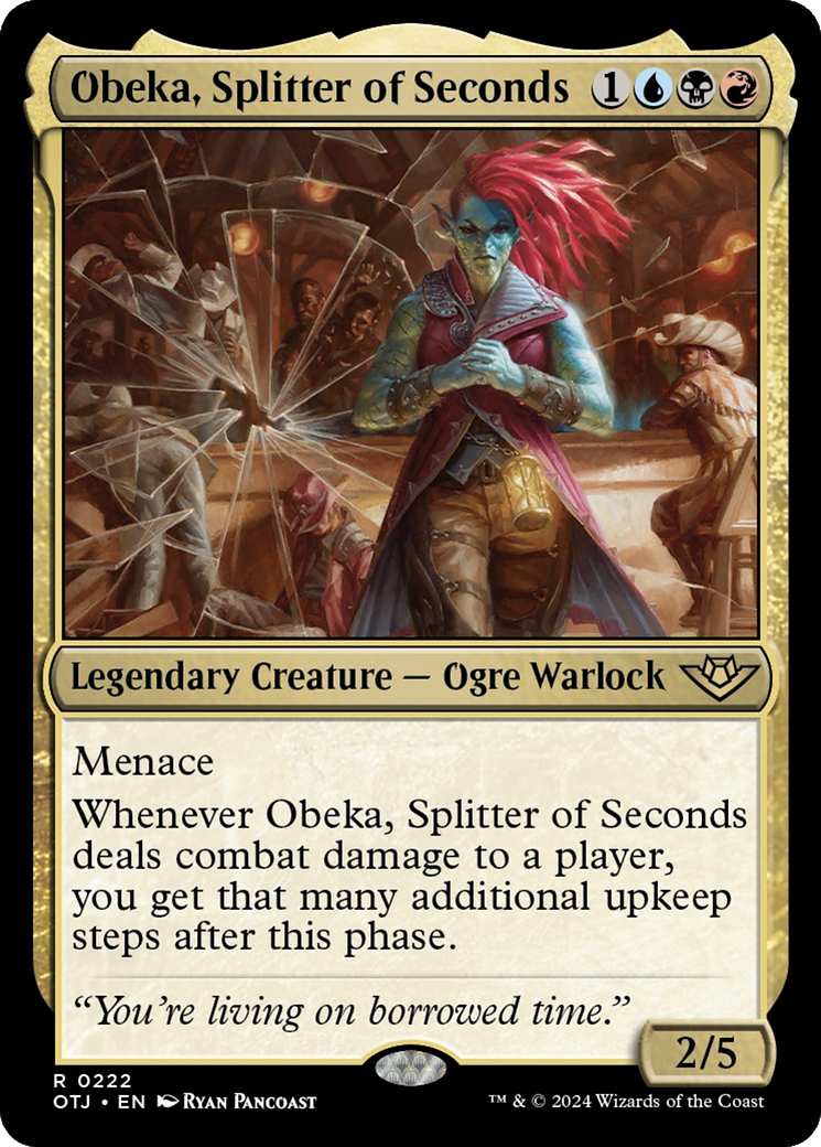 Obeka, Splitter of Seconds [Outlaws of Thunder Junction] | I Want That Stuff Brandon