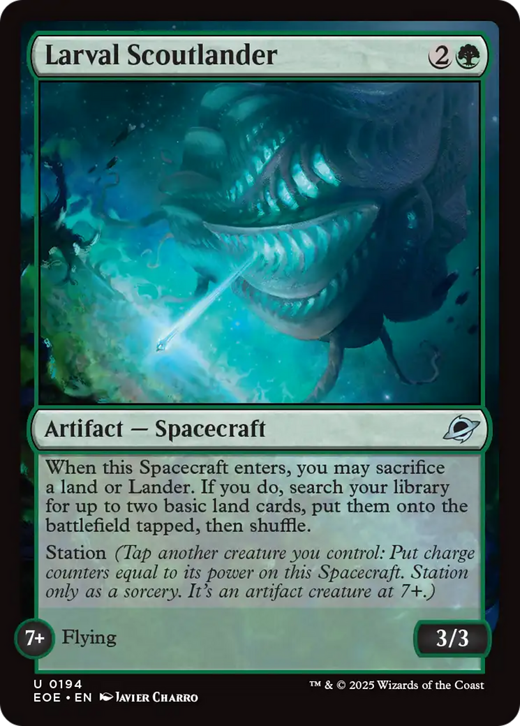 Larval Scoutlander [Edge of Eternities] | I Want That Stuff Brandon