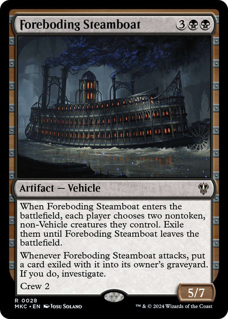 Foreboding Steamboat [Murders at Karlov Manor Commander] | I Want That Stuff Brandon