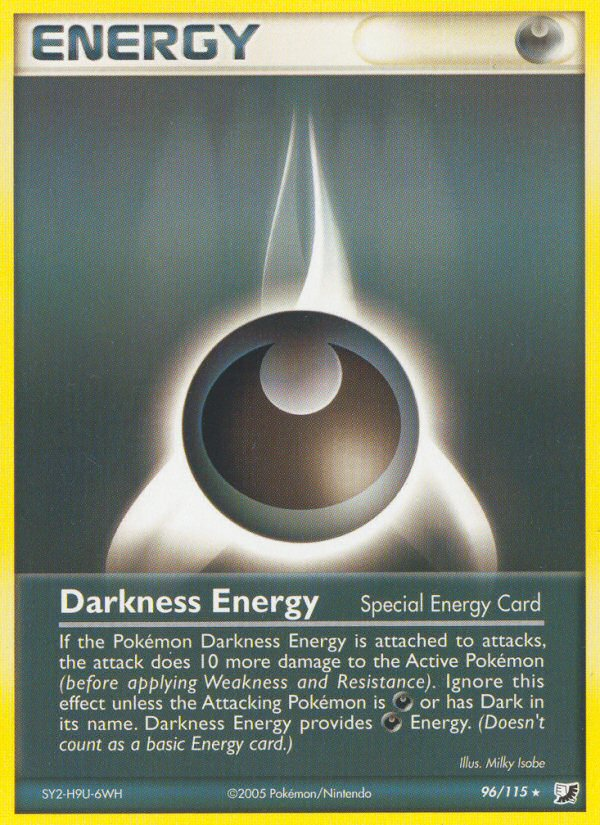 Darkness Energy (96/115) [EX: Unseen Forces] | I Want That Stuff Brandon