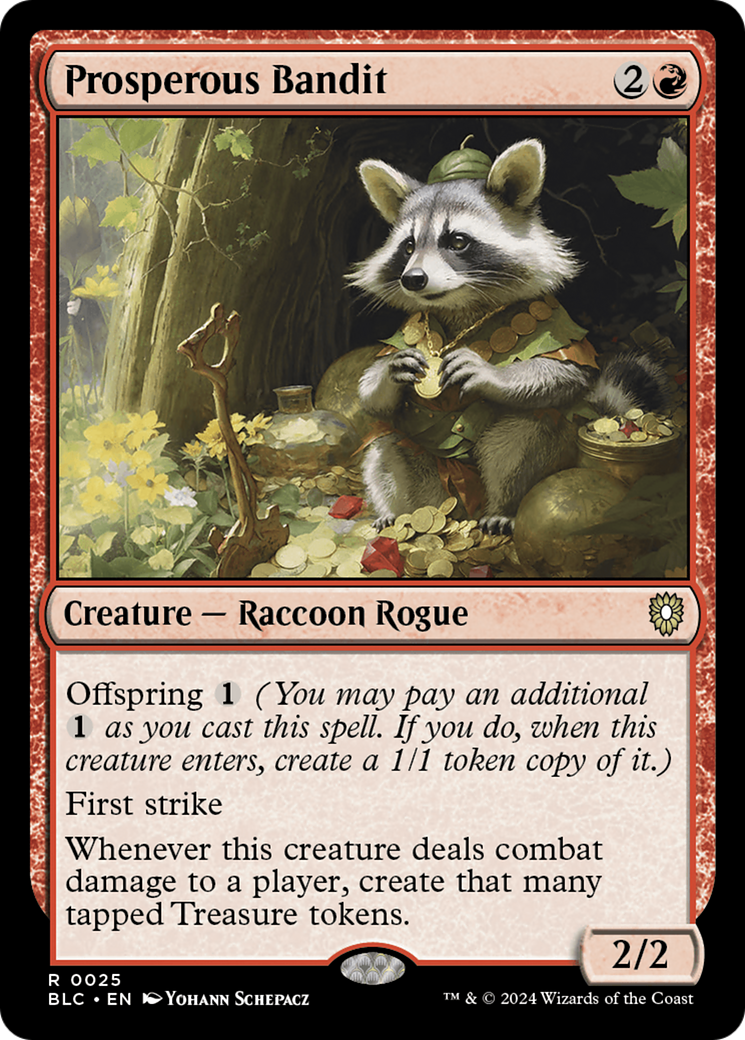 Prosperous Bandit [Bloomburrow Commander] | I Want That Stuff Brandon