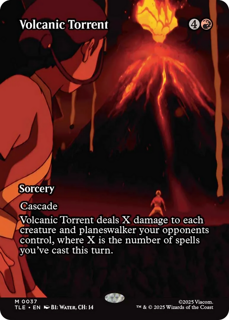 Volcanic Torrent (Borderless) [Avatar: The Last Airbender: Eternal-Legal] | I Want That Stuff Brandon