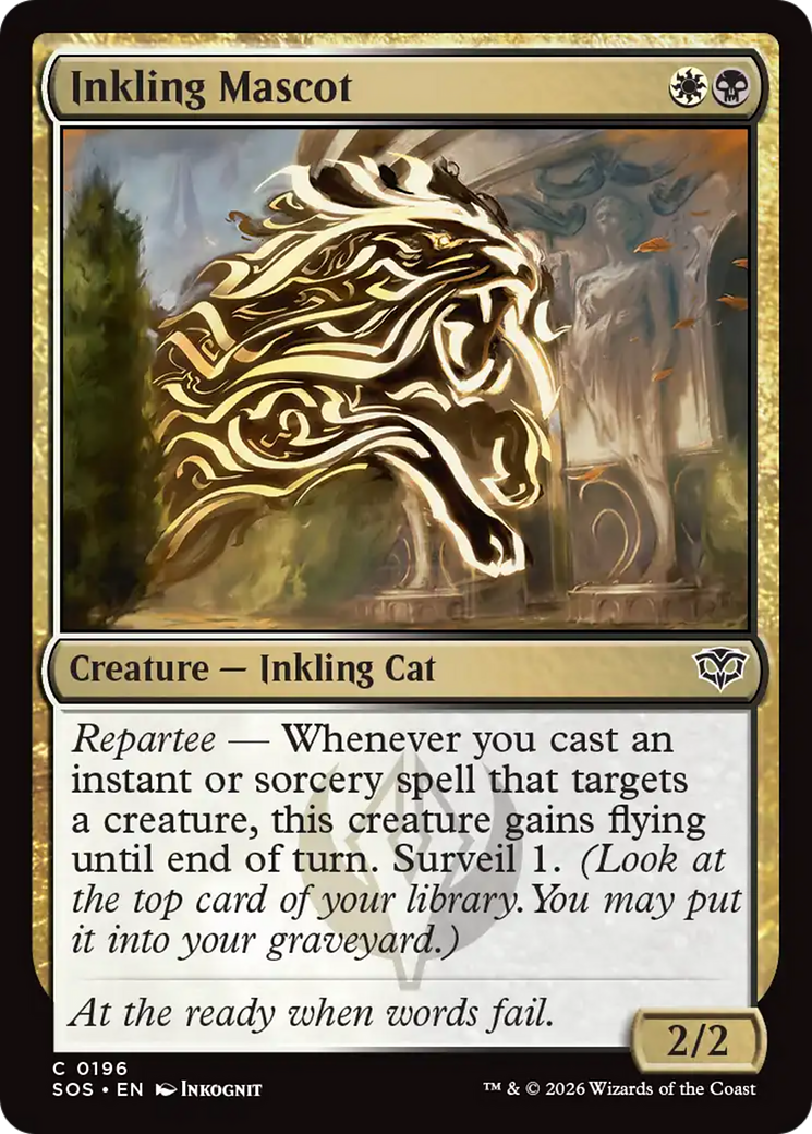 Inkling Mascot [Secrets of Strixhaven] | I Want That Stuff Brandon