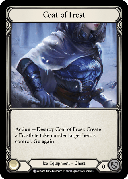 Coat of Frost [OLD005] (Tales of Aria Oldhim Blitz Deck)  1st Edition Normal | I Want That Stuff Brandon