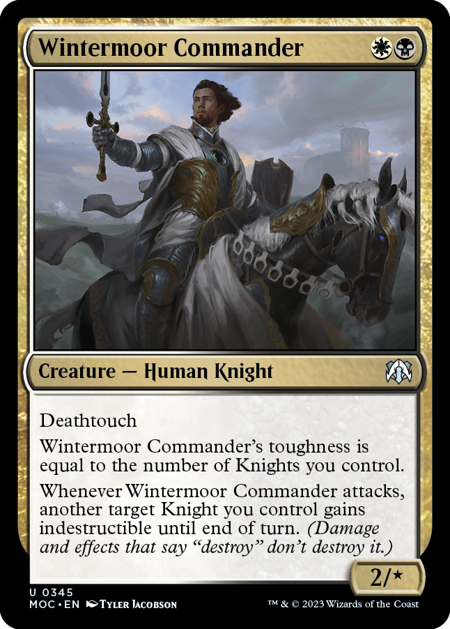 Wintermoor Commander [March of the Machine Commander] | I Want That Stuff Brandon