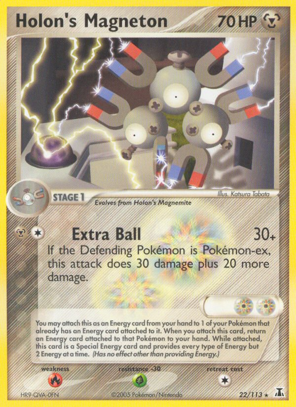 Holon's Magneton (22/113) [EX: Delta Species] | I Want That Stuff Brandon