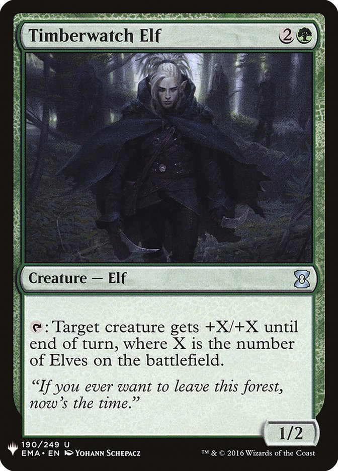 Timberwatch Elf [Mystery Booster] | I Want That Stuff Brandon