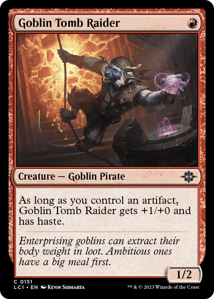 Goblin Tomb Raider [The Lost Caverns of Ixalan] | I Want That Stuff Brandon