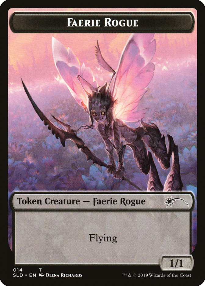 Faerie Rogue Token (014) [Secret Lair Drop Series] | I Want That Stuff Brandon