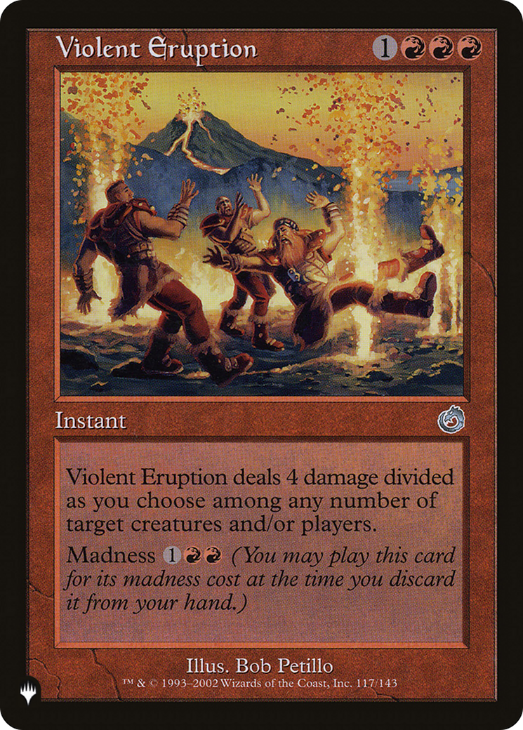 Violent Eruption [The List Reprints] | I Want That Stuff Brandon