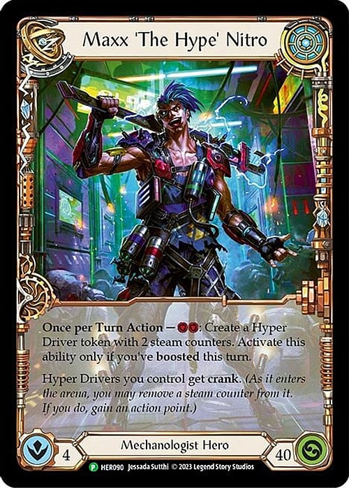 Maxx 'The Hype' Nitro [HER090] (Promo)  Cold Foil | I Want That Stuff Brandon