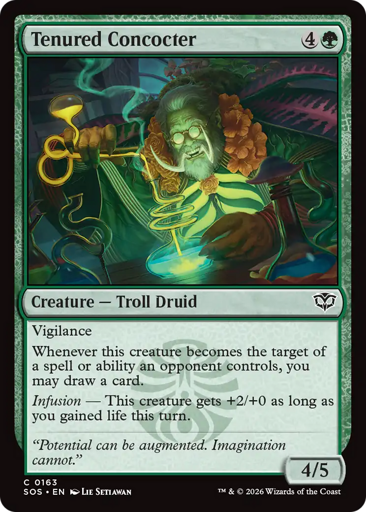 Tenured Concocter [Secrets of Strixhaven] | I Want That Stuff Brandon