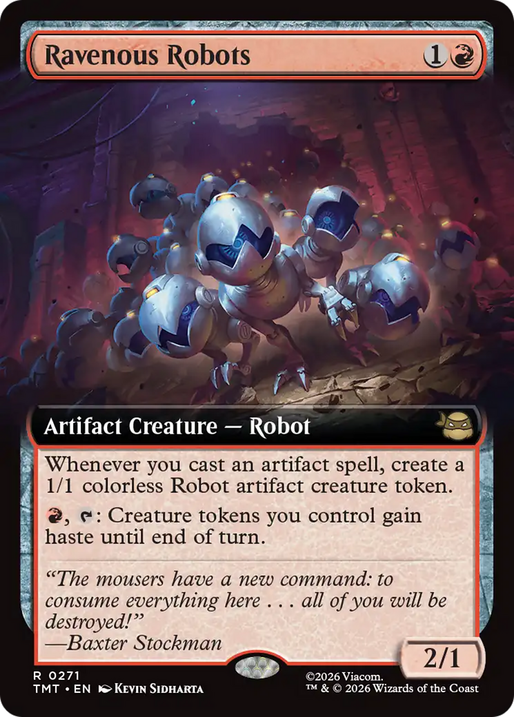 Ravenous Robots (Extended Art) [Teenage Mutant Ninja Turtles] | I Want That Stuff Brandon