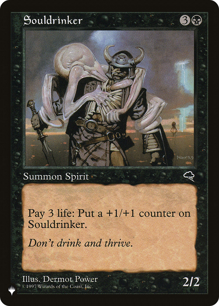 Souldrinker [The List Reprints] | I Want That Stuff Brandon