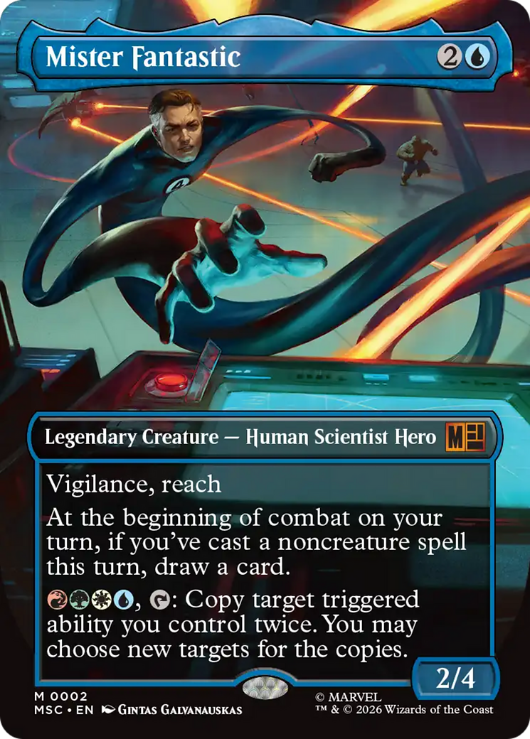 Mister Fantastic (Borderless) [Marvel Super Heroes Commander] | I Want That Stuff Brandon