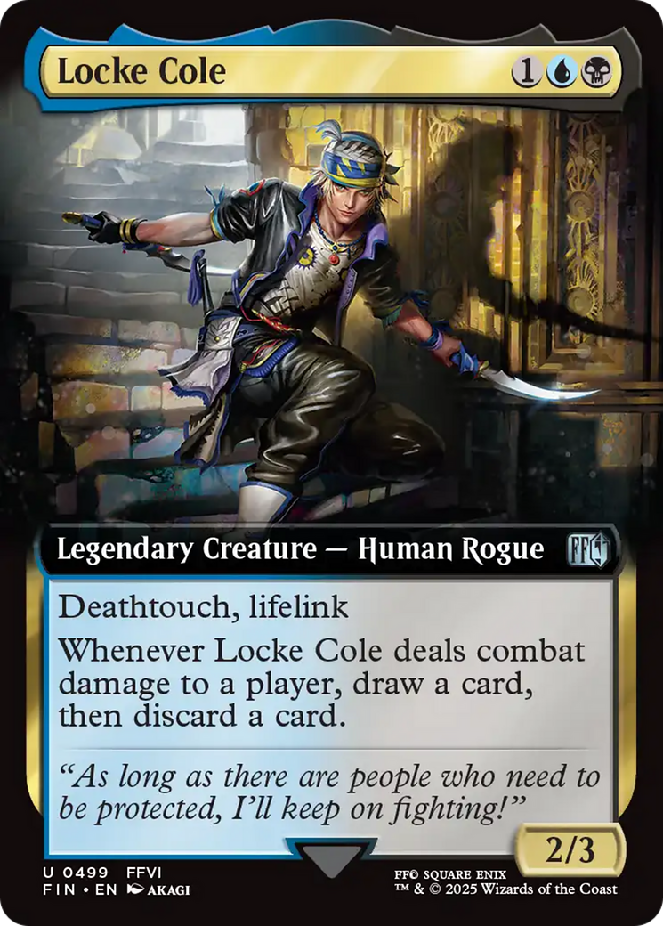 Locke Cole (Extended Art) [FINAL FANTASY] | I Want That Stuff Brandon