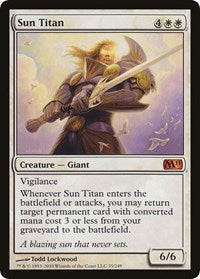 Sun Titan (M11) [Oversize Cards] | I Want That Stuff Brandon